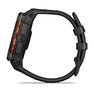 Спортивные часы Garmin Instinct 3 Solar 45 мм Black with Black Band 010-02934-00