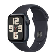 Apple Watch SE 2024 40mm Midnight Sport Band M/L AWSE24-1