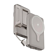 Внешний аккумулятор с креплением Powerology, 5000 мАч, 20 Вт, серый PPBCHA32TI