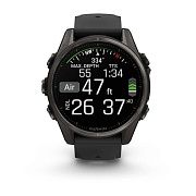 Смарт-часы Garmin Fenix 8 43 mm Amoled Sapphire Titanium Carbon Gray 010-02903-21