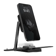 Беспроводное зарядное устройство 4 в 1 Aulumu M01 Qi2, 15 Вт, черный UA-M01-BK-2