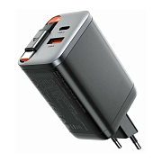 Сетевое зарядное устройство WIWU Helix, 67 Вт, черный WI-67W