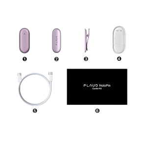 Диктофон с искусственным интеллектом GPT-5 Plaud Note Pin, фиолетовый PLNP-PL