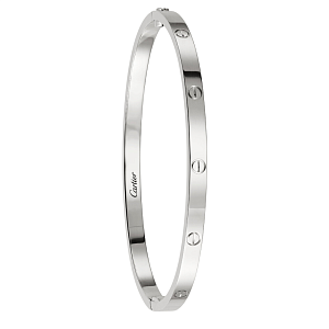 Браслет Cartier Love, белое золото, маленькая модель B6047417
