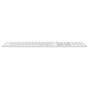 Клавиатура Apple Magic Keyboard с Touch ID и цифровой панелью USB-C, белый AMKUC-WH2