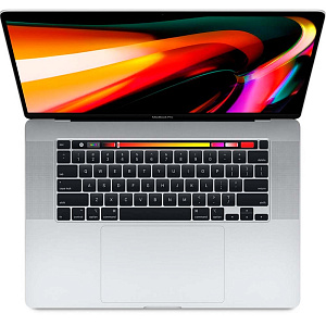 Ноутбук Apple MacBook Pro 16 2019, i9 2.3 ГГц, RAM 16 ГБ, SSD 1 ТБ, серебристый, С гравировкой, Б/У MP16S-108