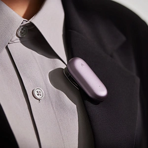 Диктофон с искусственным интеллектом GPT-5 Plaud Note Pin Bundle, фиолетовый PLP-PL