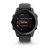 Смарт-часы Garmin Fenix E AMOLED Slate Gray with Black Silicone Band 010-03025-01