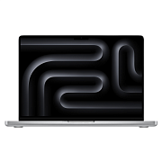Ноутбук Apple MacBook Pro 14" 2024, M4 10-CPU/10-GPU, RAM 16 ГБ, SSD 512 ГБ, серебристый|silver MP4-4BS