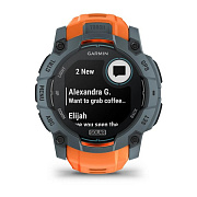 Спортивные часы Garmin Instinct 3 Solar 50 мм Twilight with Solstice Band 010-02935-01