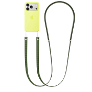 Тканевый ремешок через плечо Crossbody Strap для iPhone, зеленый CRS1924-GR