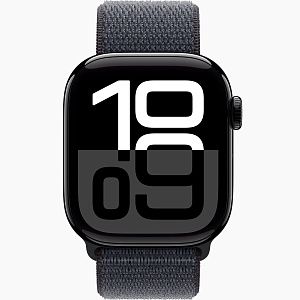 Apple Watch S10 42mm Jet Black Sport Loop Ink, Для других стран AW10-30