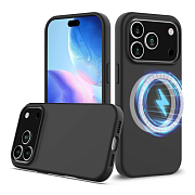 Чехол Le Prius Shiva с MagSafe для iPhone 17 Pro, черный LPSH17P-BK