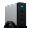 Сетевое зарядное устройство Satechi 4-порта USB-C, 165 Вт, серый ST-165W