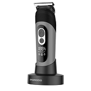 Триммер 2 в 1 для тела и волос Porodo Full-Body Grooming Kit, IPX7, 90 мин работы, 6000 об/мин PDLFSTTRIMBK