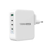 Сетевое зарядное устройство J5create USB-C, 130 Вт, белый JUP43130F