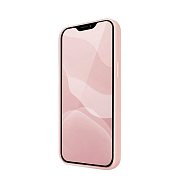 Чехол Uniq Lino Hue для iPhone 12 Mini, розовый 12MU-1