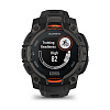 Спортивные часы Garmin Instinct 3 Solar 45 мм Black with Black Band 010-02934-00