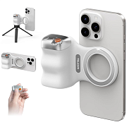 Универсальное крепление TELESIN Fun Shot для штативов и смартфонов, с Bluetooth-затвором и магнитной ручкой TLSFS-BL