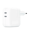 Сетевое зарядное устройство Apple Dual USB-C, 35 Вт, белый ADUC35W