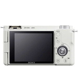 Фотоаппарат Sony ZV-E10 Kit E PZ 16-50mm F3.5-5.6 OSS White, Русское меню SY-43