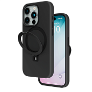 Чехол Levelo Iris Pro с MagSafe для iPhone 15 Pro Max, черный LVLIPS15PMBK