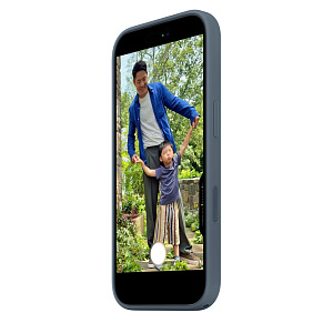 Чехол Apple Silicone Case с MagSafe для iPhone 17, синий ASC17-BL