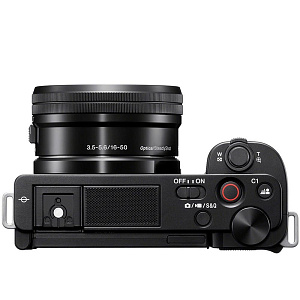 Фотоаппарат Sony ZV-E10 Kit E PZ 16-50mm F3.5-5.6 OSS Black, Русское меню SY-42