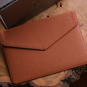 Чехол DOST для MacBook Pro/Air 13", экокожа, коричневый DOS-11
