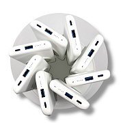 Док-станция + 8 Внешних аккумулятора Powerology, 20 Вт, белый PPBCHA2681WH