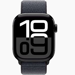 Apple Watch S10 46mm Jet Black Sport Loop Ink, Для других стран AW10-53