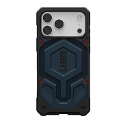Чехол UAG Monarch Pro с MagSafe для iPhone 17 Pro, синий UGMP17P-BL