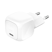 Сетевое зарядное устройство Belkin Compact USB-C, 20 Вт, белый WCA009kqWH