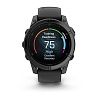 Смарт-часы Garmin Fenix E AMOLED Slate Gray with Black Silicone Band 010-03025-01