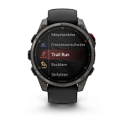 Смарт-часы Garmin Fenix 8 Pro 47mm Amoled Sapphire Lens Carbon Grey DLC Titanium With Black/Pebble Gray 010-03198-01
