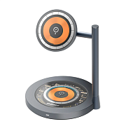 Беспроводное зарядное устройство 2 в 1 Momax Q.Mag Dual, 15 Вт, черный UD23E