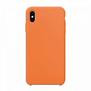 Чехол Silicone Case для iPhone XS, оранжевый 5022