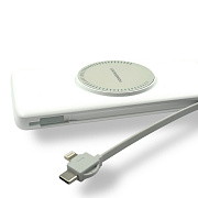 Док-станция + 8 Внешних аккумулятора Powerology, 20 Вт, белый PPBCHA2681WH