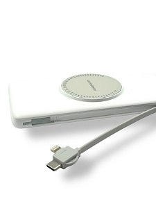 Док-станция + 8 Внешних аккумулятора Powerology, 20 Вт, белый PPBCHA2681WH