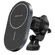 Автомобильное зарядное устройство Keephone Kevlar Seanova с MagSafe, 15 Вт, черный KPKEVLSEANBK