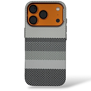 Чехол Luxo Life+ с MagSafe для iPhone 17 Pro Max, серый LTPIP17PM-GY