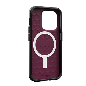 Чехол UAG Civilian с MagSafe для iPhone 15 Pro, фиолетовый UCV15P-1