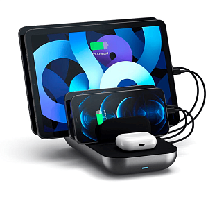 Беспроводное зарядное устройство Satechi Dock5 Multi-Device, серый ST-WCS5PM-EU