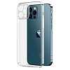 Чехол для iPhone 12 Pro Max, силиконовый, прозрачный KIP12PM-SP