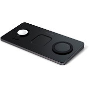Беспроводное зарядное устройство Satechi Trio Wireless Charging Pad, серый ST-X3TWCPM