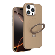 Чехол Levelo Iris Pro с MagSafe 120° для iPhone 16 Pro, бежевый LVIP16P-BG