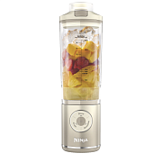 Портативный блендер Ninja Blast Max + Twist & Go, измельчение льда, 650 мл, бежевый BC251IVANZ