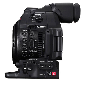Видеокамера Canon EOS C100 Mark II Body Black, Русское меню SN-182