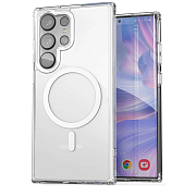 Чехол FreeKnit Clear с MagSafe для Galaxy S26 Ultra, прозрачный FKS25CL