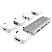 Док-станция J5create UltraDrive Multi-Display USB-C, серый JCD389